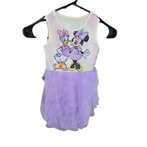 Disney Minnie and Daisy Purple Kids Dress